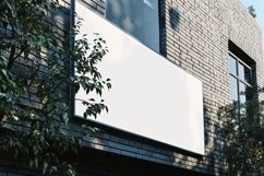 Signage Mockup on Building Wall Product Image 1