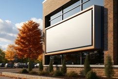 Signage Mockup on Building Wall Product Image 1