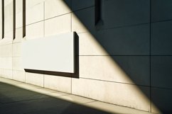 Sign Board Mockup on Building Wall Product Image 1