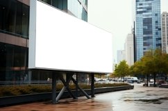 Roadside Billboard Sign Mockup Outdoor Signage Product Image 1