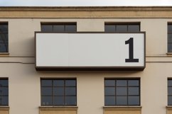 Sign Board Mockup on Building Wall Product Image 2