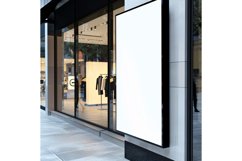 Sign Board Mockup on Building Wall Product Image 1