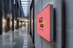 Sign Board Mockup on Building Wall Product Image 1