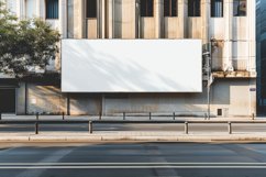 Sign Board Mockup on Building Wall Product Image 2