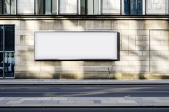 Sign Board Mockup on Building Wall Product Image 1