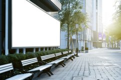 Sign Board Mockup on Building Wall Product Image 2