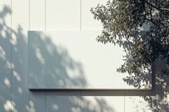 Sign Board Mockup on Building Wall Product Image 1