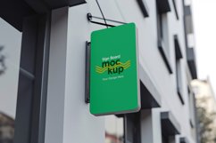 Wall Mounted Sign on Building Mockup Product Image 1