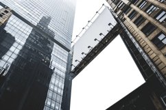 Sign Board Mockup on Building Wall Product Image 2