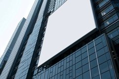 Wall Mounted Sign on Building Mockup Product Image 1