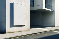 Sign Board Mockup on Building Wall Product Image 1