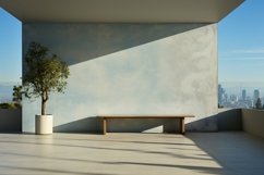 Sign Board Mockup on Wall Product Image 1