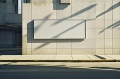 Sign Board Mockup on Building Wall Product Image 1
