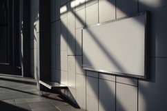 Sign Board Mockup on Building Wall Product Image 1