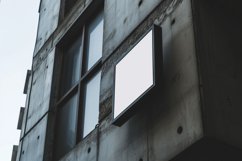 Sign Board Mockup on Building Wall Product Image 2