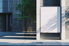 Sign Board Mockup on Building Wall Product Image 2