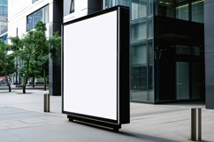 Roadside Billboard Sign Mockup Outdoor Signage Product Image 1