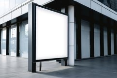 Roadside Billboard Sign Mockup Outdoor Signage Product Image 1