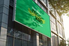 Sign Board Mockup on Building Wall Product Image 1