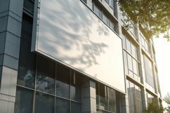 Sign Board Mockup on Building Wall Product Image 2