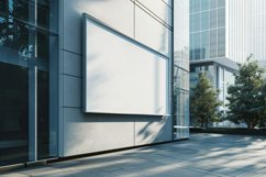 Sign Board Mockup on Building Wall Product Image 2