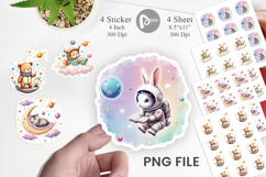 Space Dreamscape Sticker Product Image 1