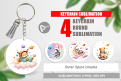 Keychain Space Dreamscape Product Image 1