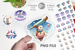 Space Dreamscape Sticker Product Image 1