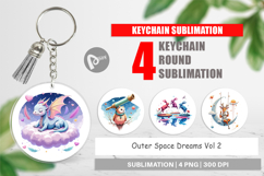 Keychain Space Dreamscape Product Image 1