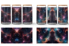 Glass Can Wraps Outerspace Nebula Product Image 2