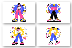 10 Outfit of the Day OOTD Illustration Product Image 2