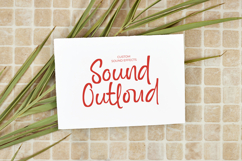 Outline Delighta  Aesthetic Handwritten Font Product Image 3
