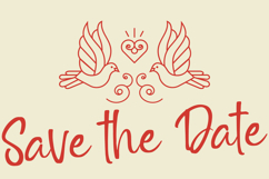 Outline Delighta  Aesthetic Handwritten Font Product Image 5