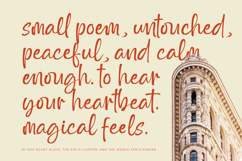 Outline Delighta  Aesthetic Handwritten Font Product Image 7