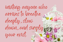 Outline Delighta  Aesthetic Handwritten Font Product Image 10