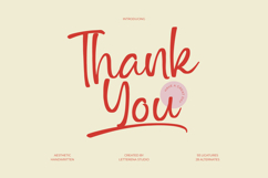 Outline Delighta  Aesthetic Handwritten Font Product Image 20