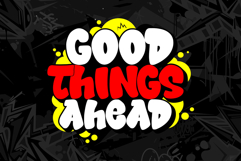 Orion Vortex - Rounded Graffiti Font Product Image 3