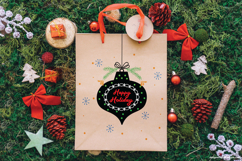 White Oval Frames | Hand Drawn Border &amp; Decorative Label Product Image 7