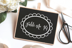 White Oval Frames | Hand Drawn Border &amp; Decorative Label Product Image 8