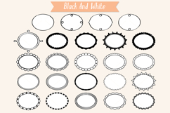 Oval Frames | Hand Drawn Border &amp; Decorative Label Product Image 4