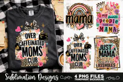 Trendy Mama PNG , Retro Collage Mama 4 Designs Sublimation Product Image 8