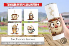 Autumn Beverages Tumbler Product Image 1