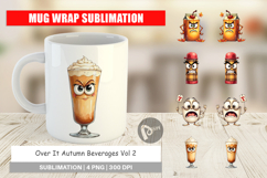 Autumn Beverages Mug Wrap Product Image 1