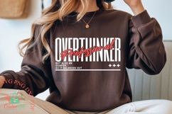 Professional Overthinker SVG PNG, Sassy Snarky Funny Shirt Product Image 2