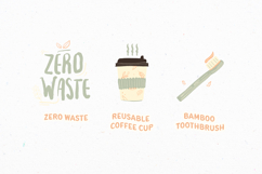 Organic Zero Waste Living Illustration Set Product Image 3