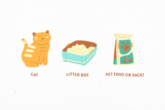 Brightly Cute Home Pet Care Illustration Set Product Image 2