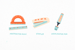 Bright &amp; Cute Stationery Illustration Set Product Image 3