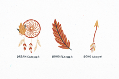 Cute Hand Drawn Boho Illustration Set Product Image 3