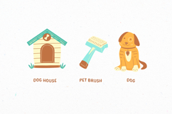 Brightly Cute Home Pet Care Illustration Set Product Image 3