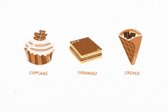 Yummy Choco Bakery Illustration Set Product Image 3